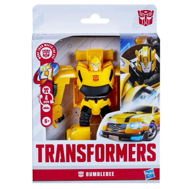 Transformers Authentics, figurine articulée Alpha Bumblebee de 17,5 cm