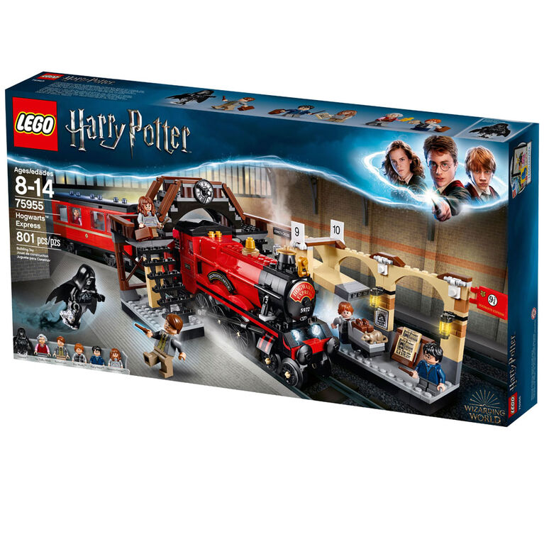 LEGO Harry Potter Hogwarts Express 75955 Toy Train Building Set (801 Pcs) NEW