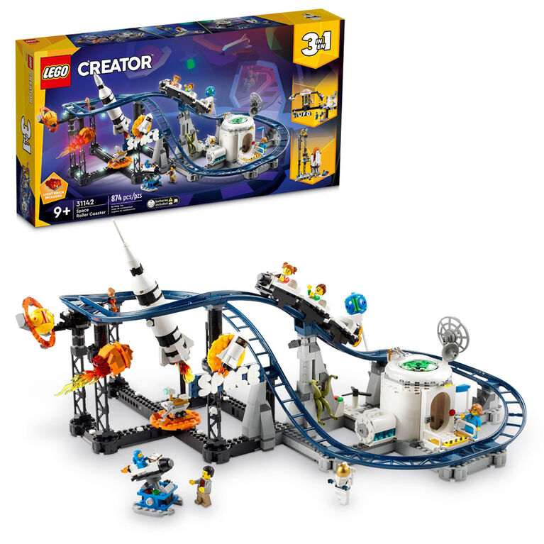 LEGO Creator Les montagnes russes spatiales 31142 Ensemble de jeu de construction (874 pièces)