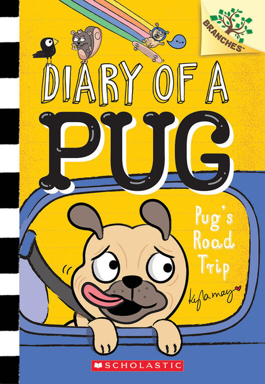 Pug's Road Trip: A Branches Book (Diary of a Pug #7) - English Edition