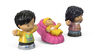 Fisher-Price - Little People - Famille Big Helpers - Rose