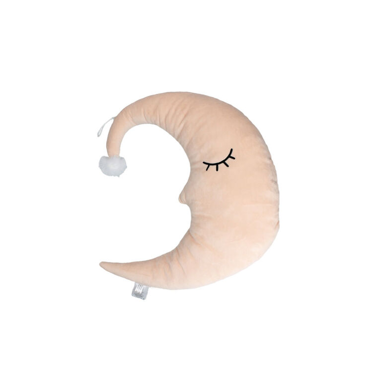 Around The Crib Kokoons Moon Plush Light and Melodie Pale Yellow/Petrol Blue