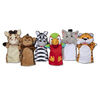 Melissa & Doug Safari Buddies Hand Puppets, Set of 6 - English Edition