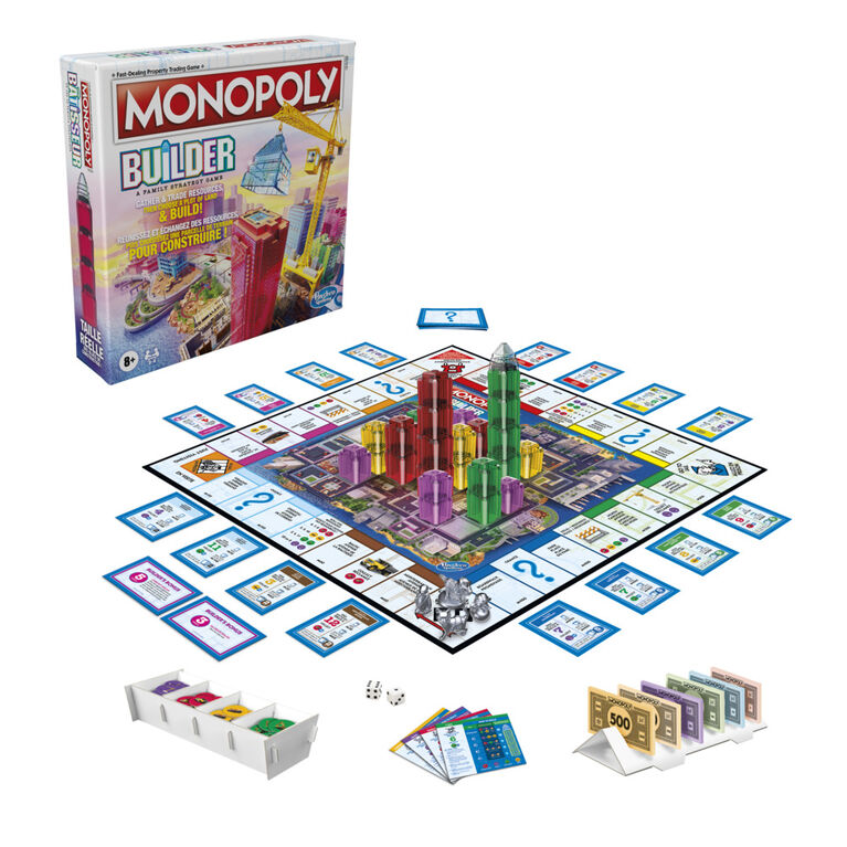 Monopoly Builder Board Game