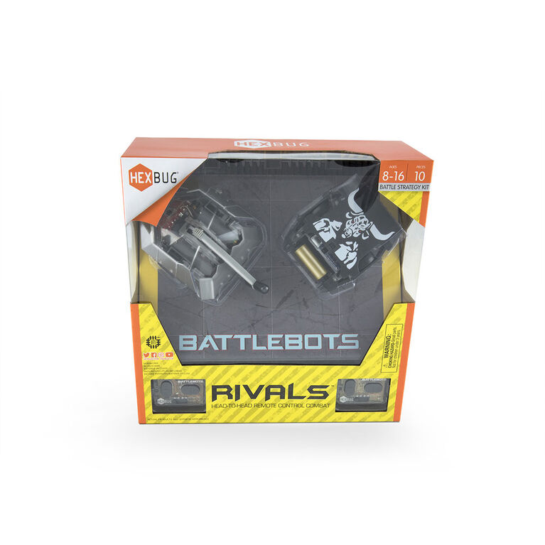 HEXBUG BattleBots RIVALS, paquet de 2 (IR)