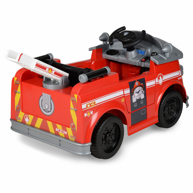 Le Camion de Pompier du Marcus Rouge - Notre exclusivité