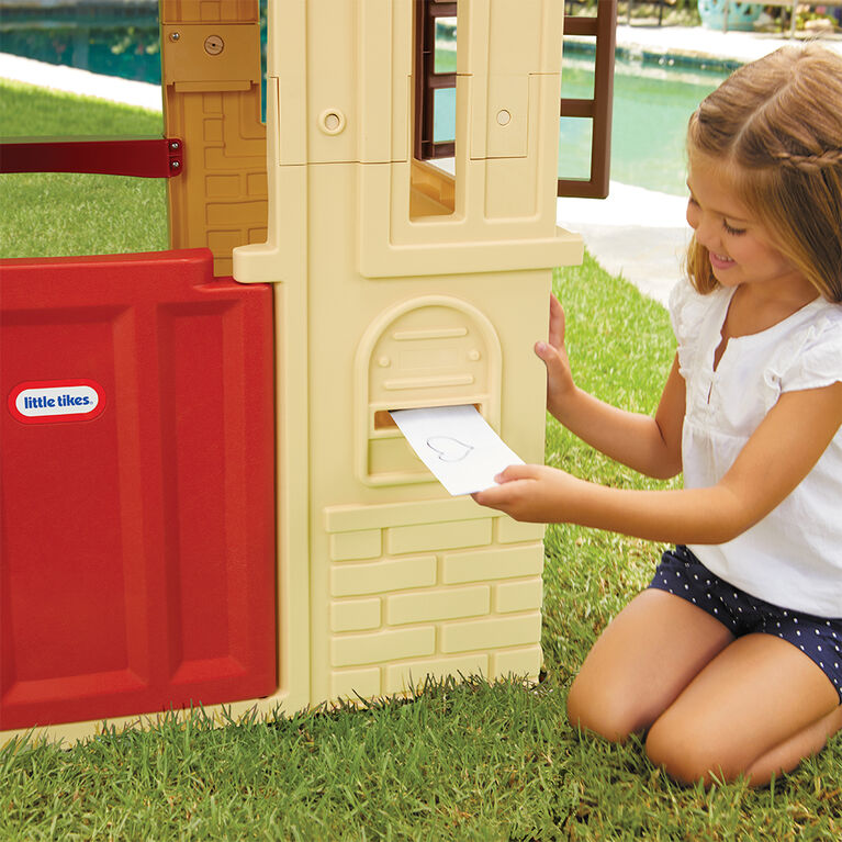 Little Tikes - Maisonnette Cape Cottage - brun clair
