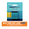 MightyCell 8 Pack AAA Alkaline Batteries