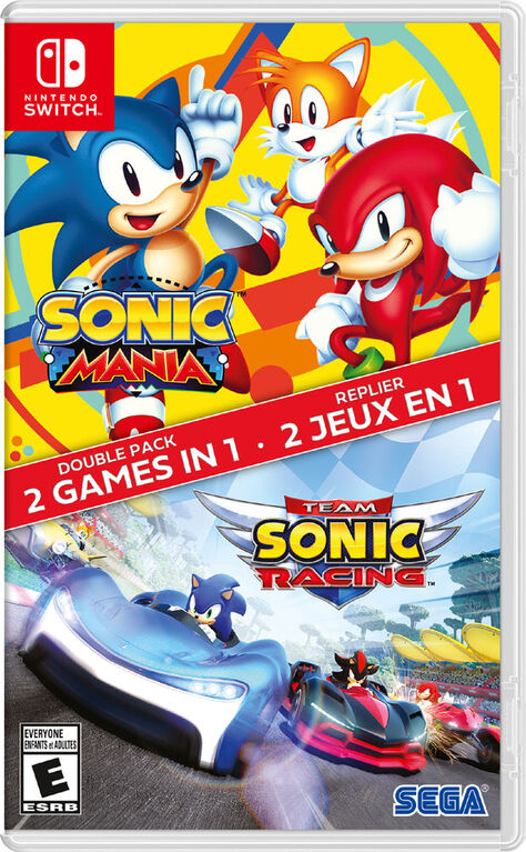 Nintendo Switch - Sonic Mania / Sonic Racing 2 Pack