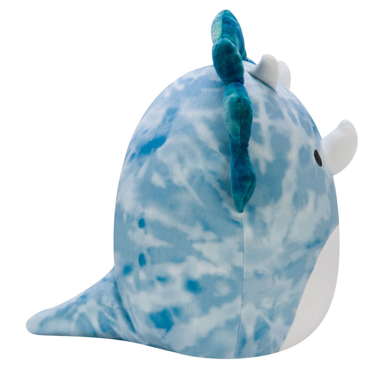 Squishmallows 16" - Jerome the Green Tie-Dye Triceratops