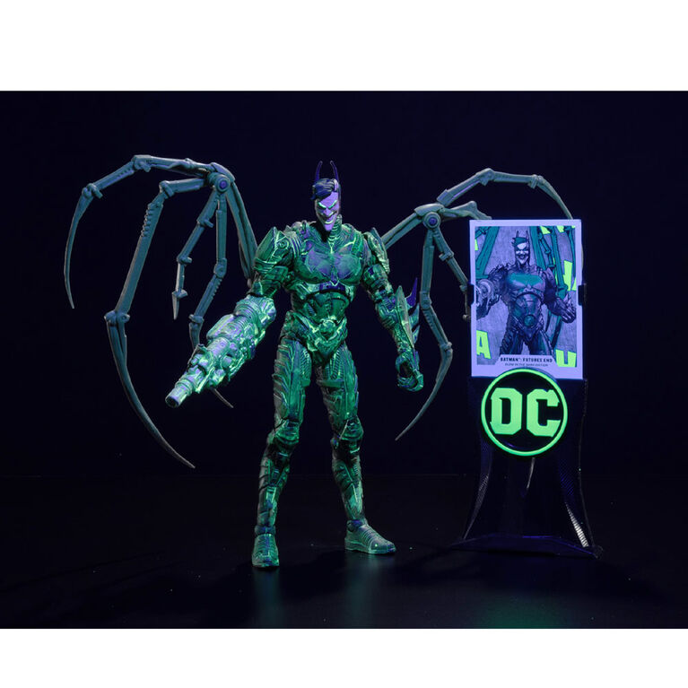 DC Multiverse Batman: Futures End Glow In The Dark Edition Gold Label 7" Action Figure
