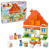 LEGO DUPLO Bluey: Bluey's Family House with Memory Game - Toddler Toy For Kids Ages 3+ - 10459