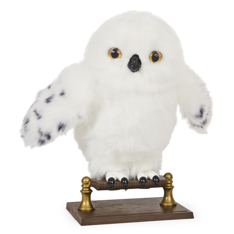 Wizarding World Harry Potter, Enchanting Hedwig Interactive Owl with Over 15 Sounds and Movements and Hogwarts Envelope