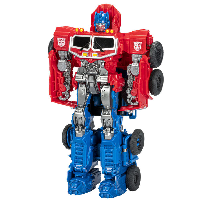 Transformers Bumblebee Cyberverse Adventures Dinobots Unite, figurine Smash Changer Optimus Prime