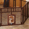 North States Mypet Petyard Passage 4-Panel - Brown