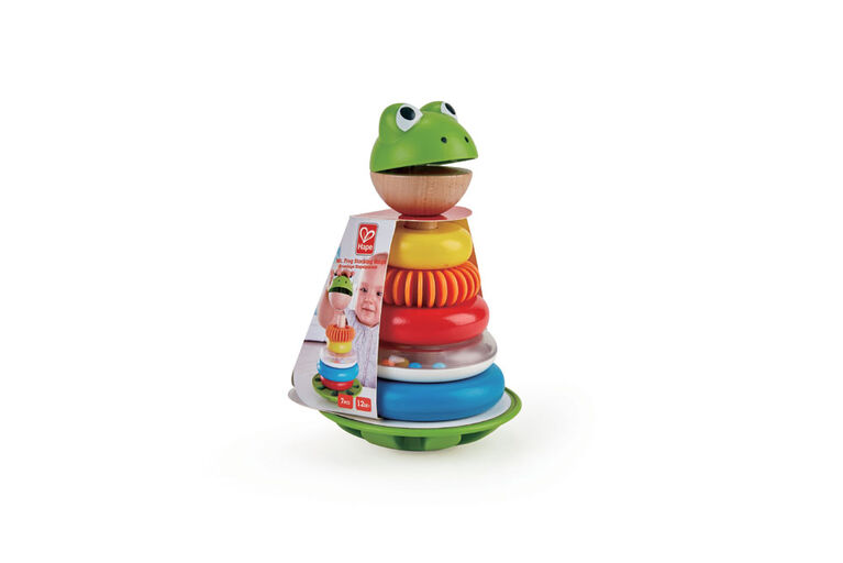 Hape Mr.Frog Stacking Rings - English Edition | Babies R Us Canada