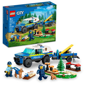 LEGO City Mobile Police Dog Training 60369 Building Toy Set (197 Pieces)