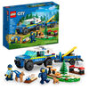 LEGO City Le dressage mobile des chiens policiers 60369 Ensemble de jeu de construction (197 pièces)