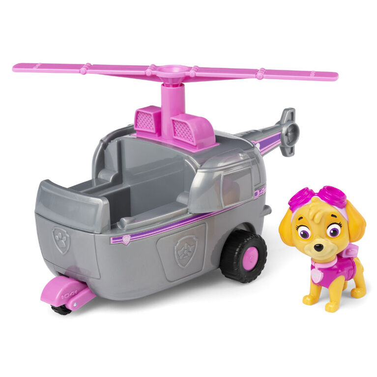 PAW Patrol, Skye's Helicopter Vehicle with Collectible Figure, for Kids Aged 3 and Up