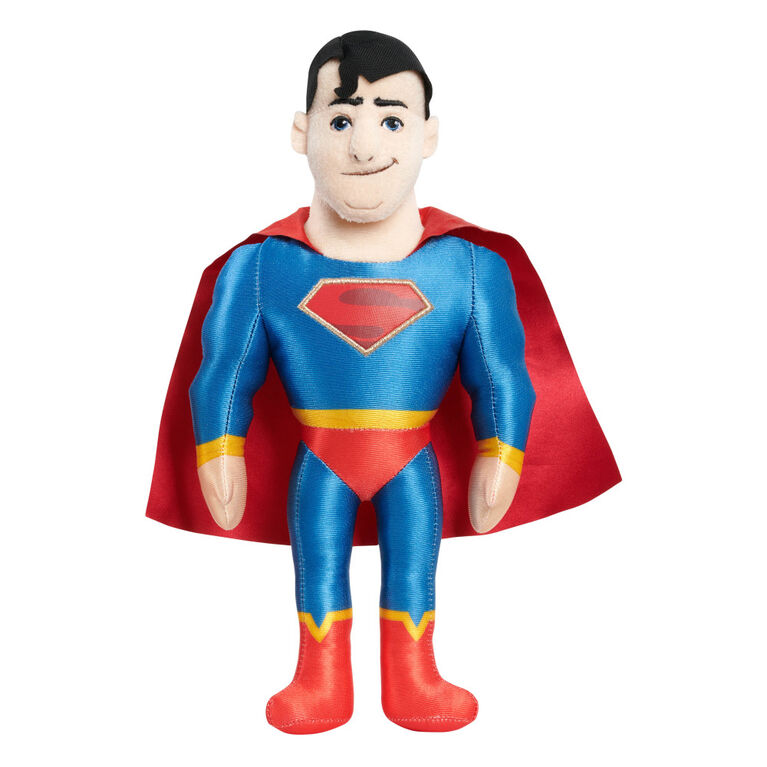 Ensemble de 2 Peluches DC Super Pets SUPERMAN et KRYPTO de 30 cm (12 pouces), Film Krypto et les Super-Animaux - Notre exclusivité