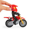 Supercross, Race and Wheelie Bike, Authentic Justin Brayton Collector Motorcycle, 1:18 Scale