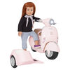 OG Ride Along Scooter, Our Generation, Scooter avec nacelle latérale pour poupées de 18 po