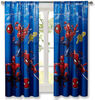 Marvel Spiderman Window Curtains for Kids, Set of 2 Panels