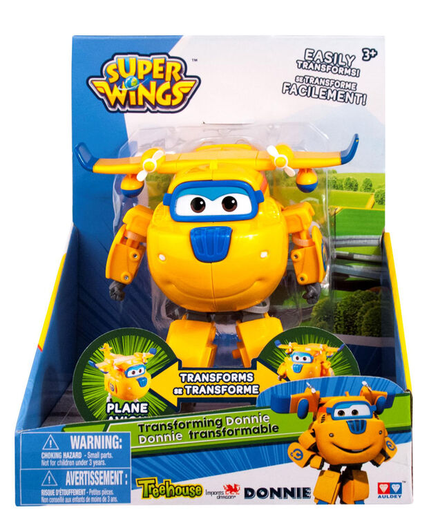 Super Wings Avions Transformables - Donnie - Édition anglaise