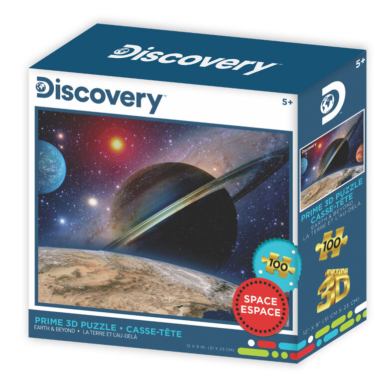 Puzzle 3D Discovery - Earth and Beyond 100PCS