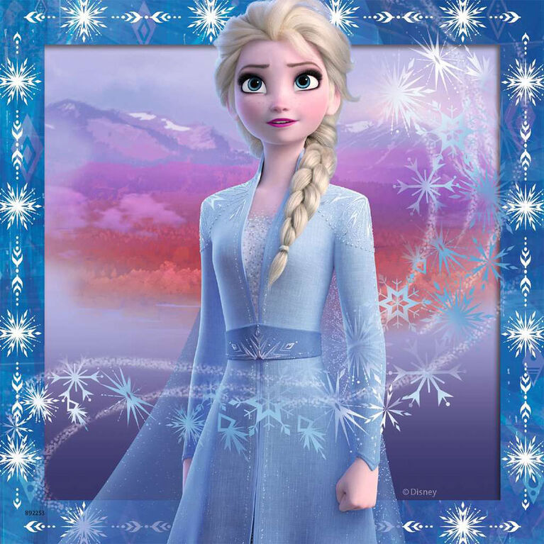 Ravensburger - Disney La Reine Des Neiges 2 Le voyage commence casse-têtes 3 x 49pc