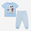 Mickey Mouse 2 Piece PJ Set Blue 9/12M