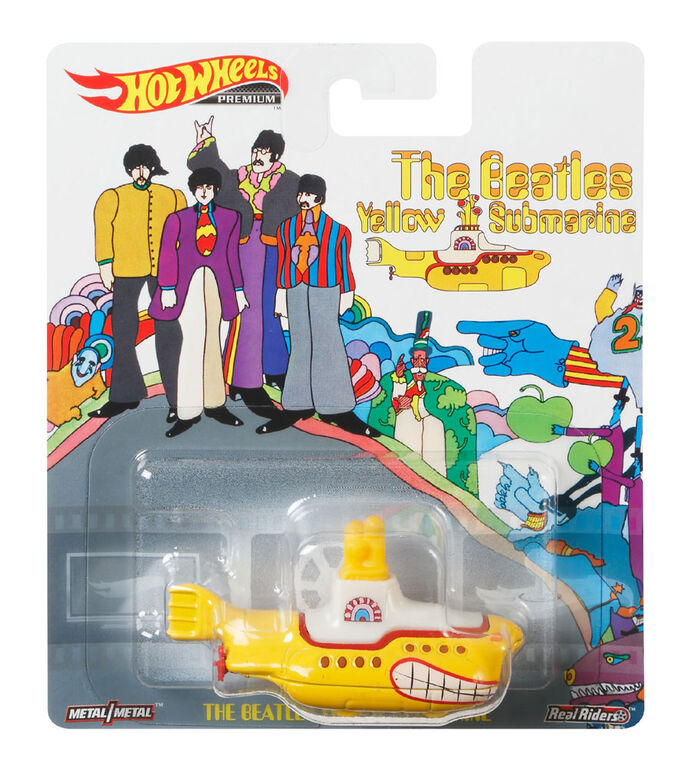 Hot Wheels Beatles Yellow Submarine Vehicle