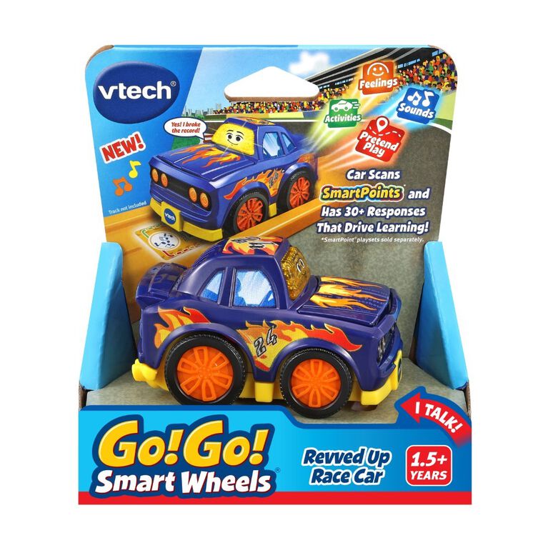 VTech Go! Go! Smart Wheels Revved Up Race Car - English Edition