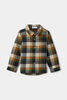 RISE Little Earthling Flannel Shirt Dark Green