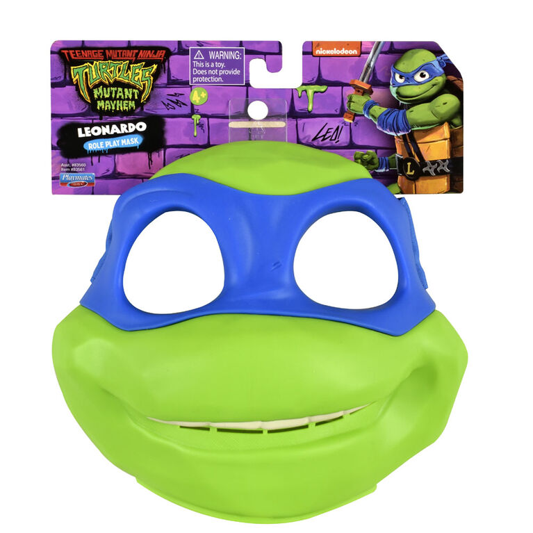 Teenage Mutant Ninja Turtles : Mutant Mayhem-Masque de jeu de rôle Leonardo