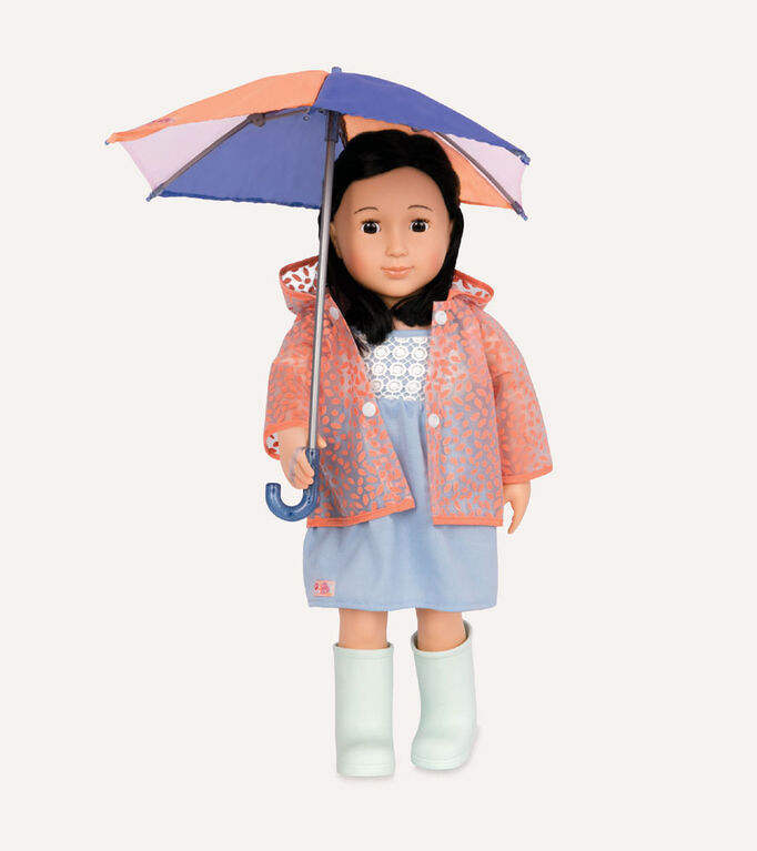 Our Generation, Brighten Up A Rainy Day, Rainy Day Outfit for 18-inch Dolls