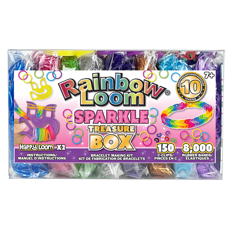 Rainbow Loom Treasure Box - Sparkles