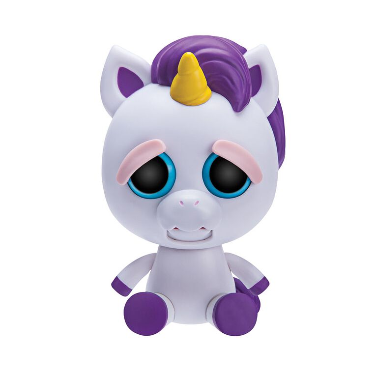 Feisty Pets 4 "Vinyl Glenda Glitterpoop Unicorn. Toys R Us Canada