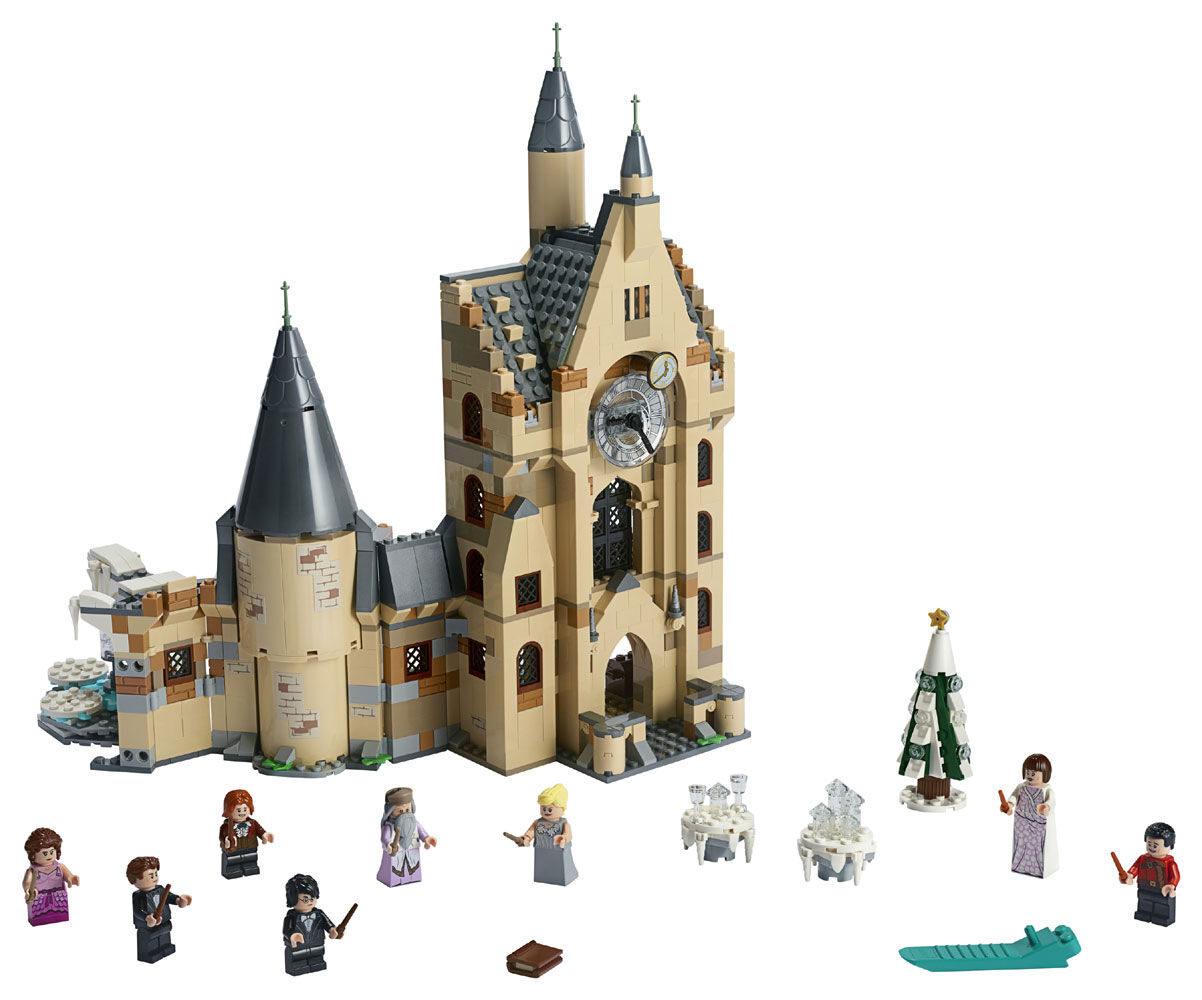 harry potter lego clock tower argos