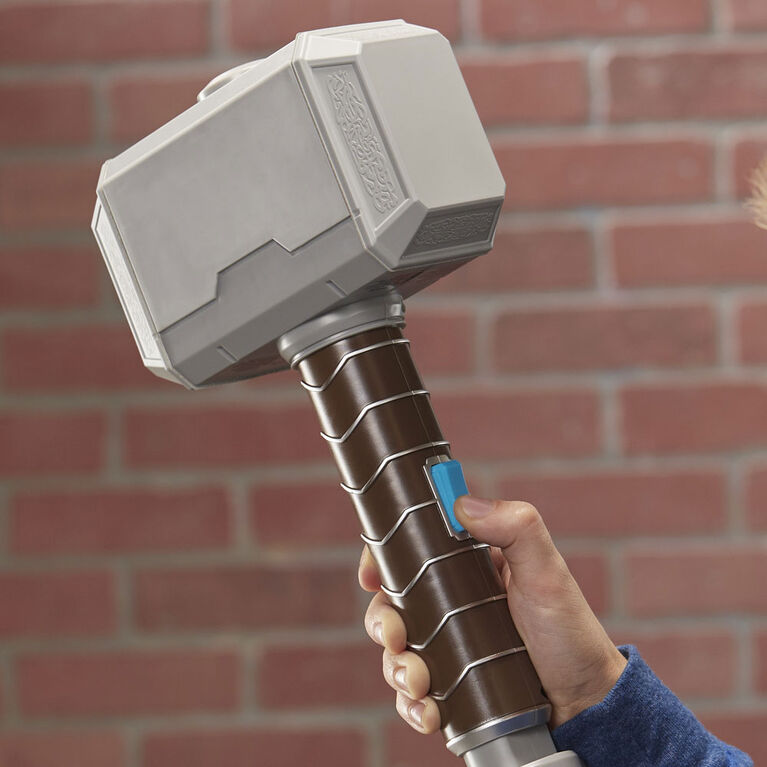 Nerf Power Moves Marvel Avengers Thor Hammer Strike Hammer Toys R Us Canada