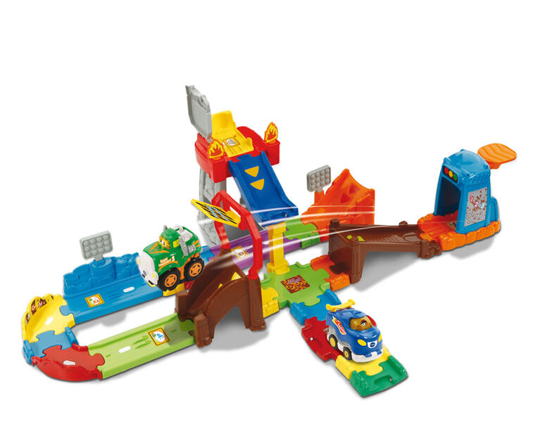 VTech Tut Tut Bolides Circuit Super Cascades Push & Go - Version français