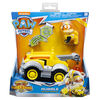  PAW Patrol, Mighty Pups Super PAWs Rubble's Deluxe Vehicle with Lights and Sound 