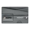 Portefeuille, ganse et béquille Monet pour téléphone - Gris