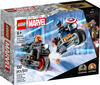 LEGO Marvel Les motos de Black Widow et de Capitaine America 76260 (130 pièces)