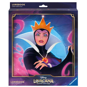 Lorcana The First Chapter Lorebook Card Portfolio Evil Queen