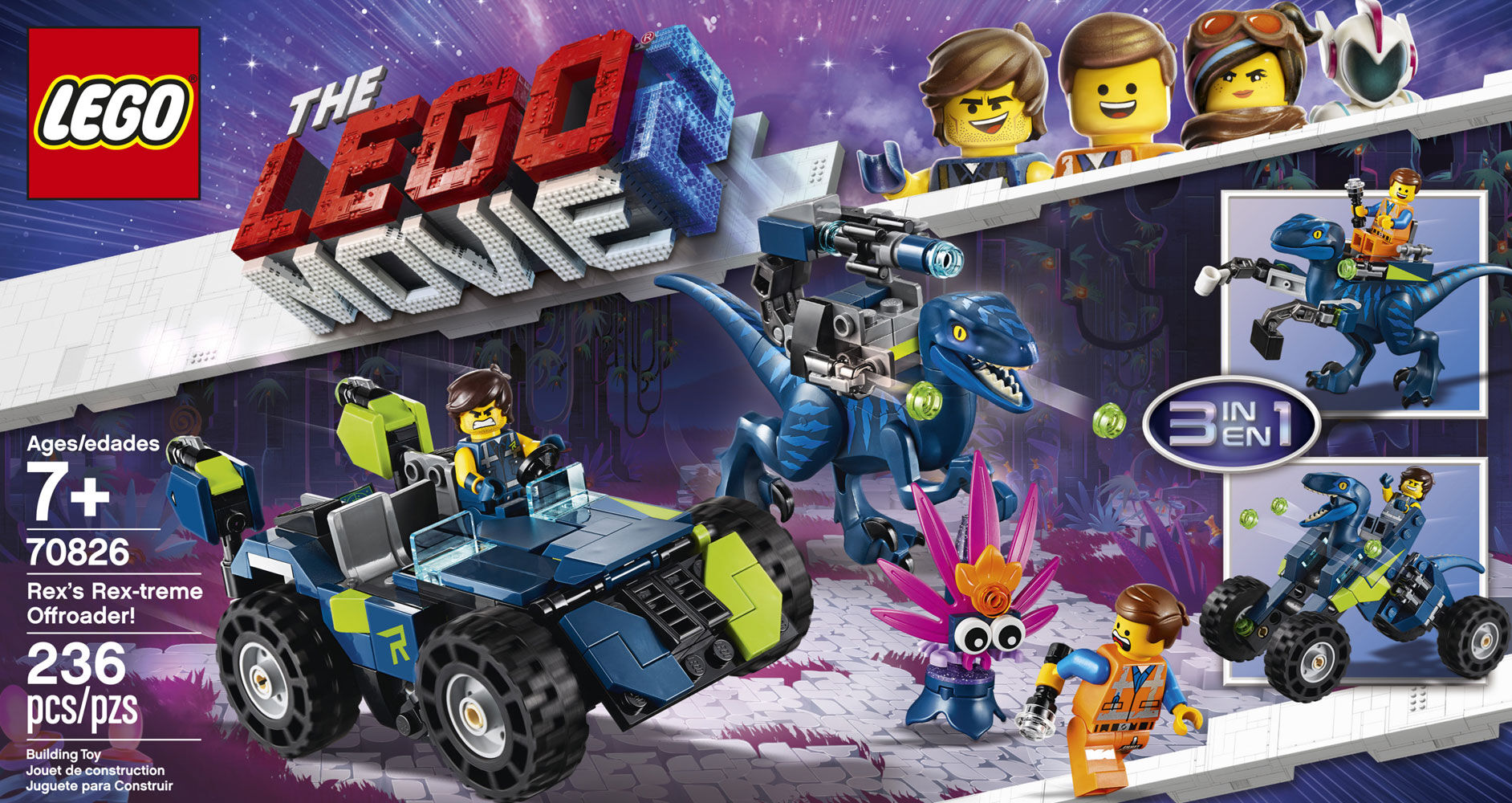 lego movie 2 rex treme offroader