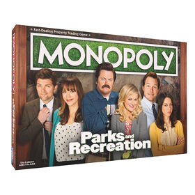 USAopoly MONOPOLY: Parks & Recreation - Édition anglaise