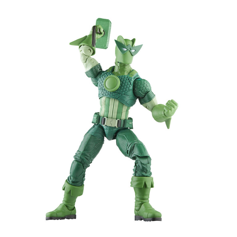 Hasbro Marvel Legends Series, figurine de collection de 30 cm Super-Adaptoid, Avengers 60e anniversaire, échelle 15 cm
