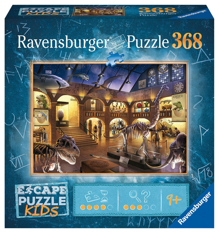 Ravensburger - Museum Mysteries Escape puzzle Kids 368pc