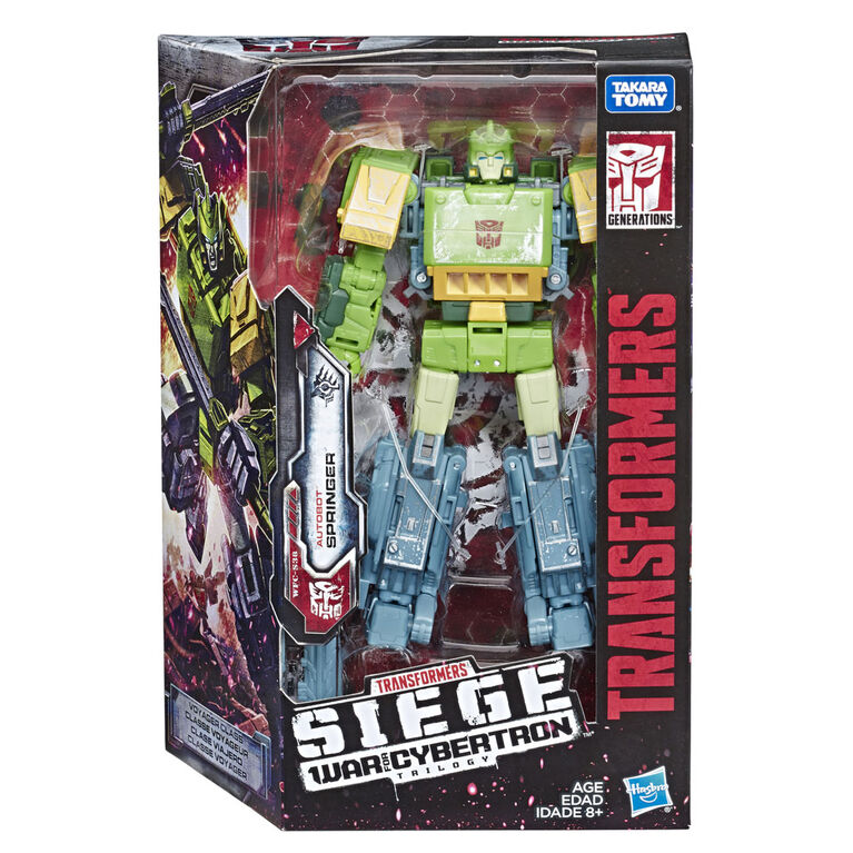 Transformers Generations War for Cybertron : Siege, Autobot Springer WFC-S38 de luxe